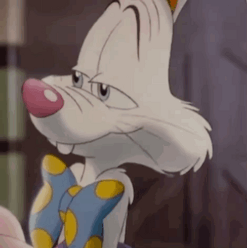 Who Framed Roger Rabbit Bow GIF
