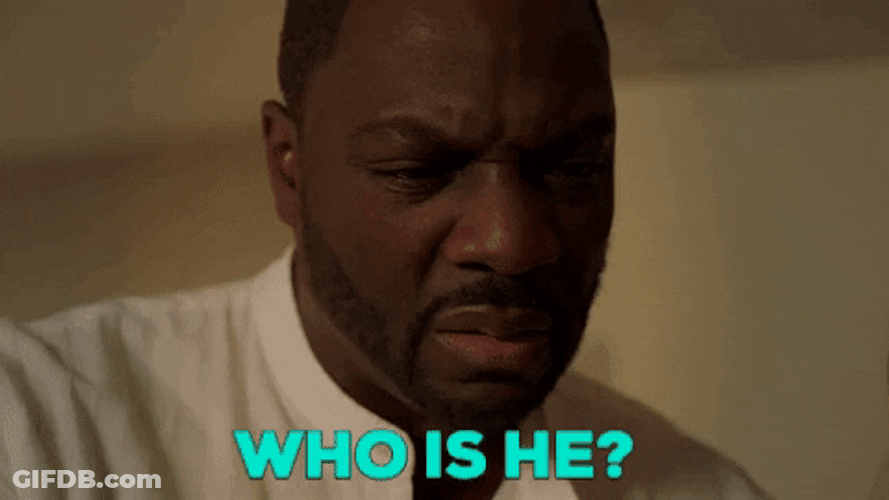 Who Is He GIF