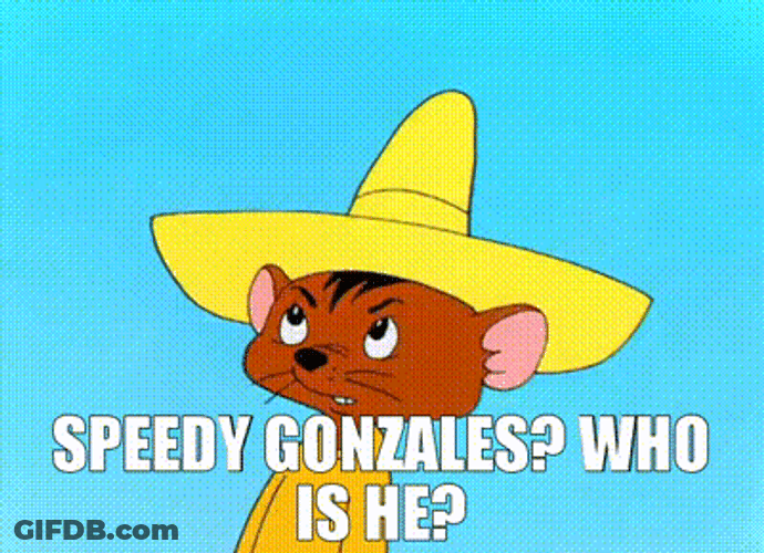 Who Is Speedy Gonzales? GIF