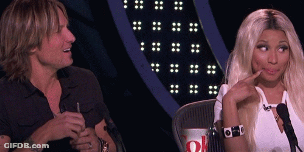 Who Me Innocent Nicki Minaj GIF