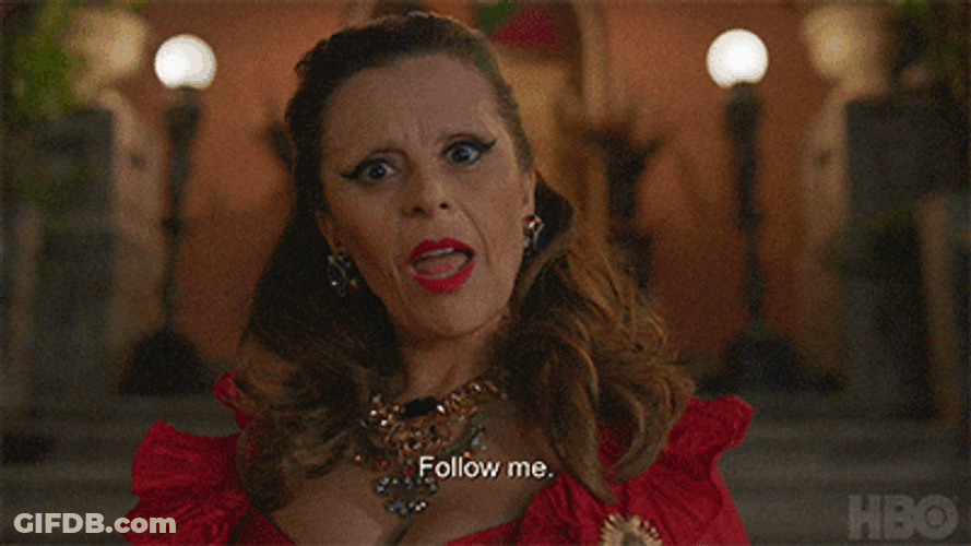 Who's Coming With Me Follow Me GIF