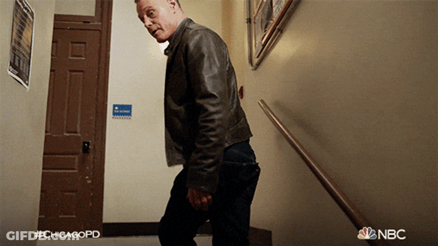 Who's Coming With Me Up Stairs GIF