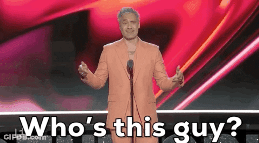 Who's This Guy Taika Waititi GIF