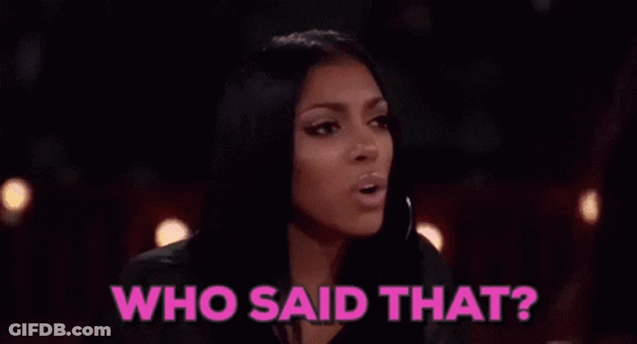 Who Said That Kandi Burruss GIF