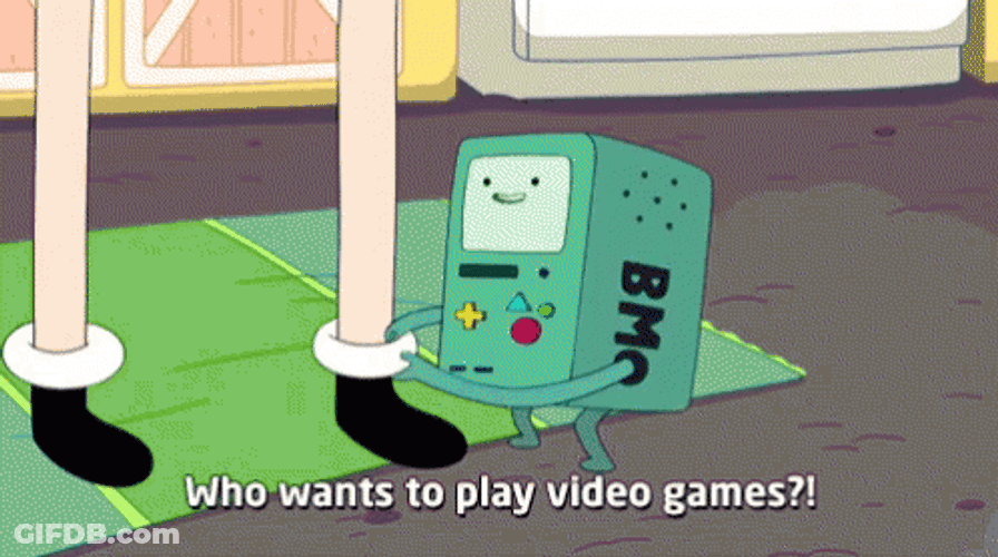 Who Want To Play Video Game GIF