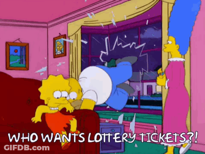 Who Wants Lottery Tickets?! GIF