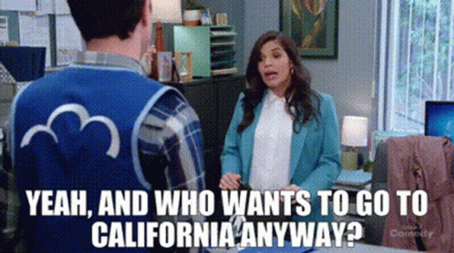 Who Wants To Go To California GIF