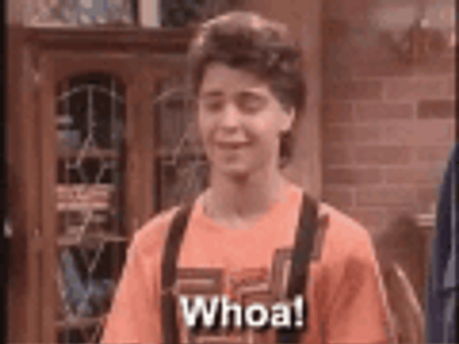 Whoa Joey Vintage Hold On Calm Down Chill GIF