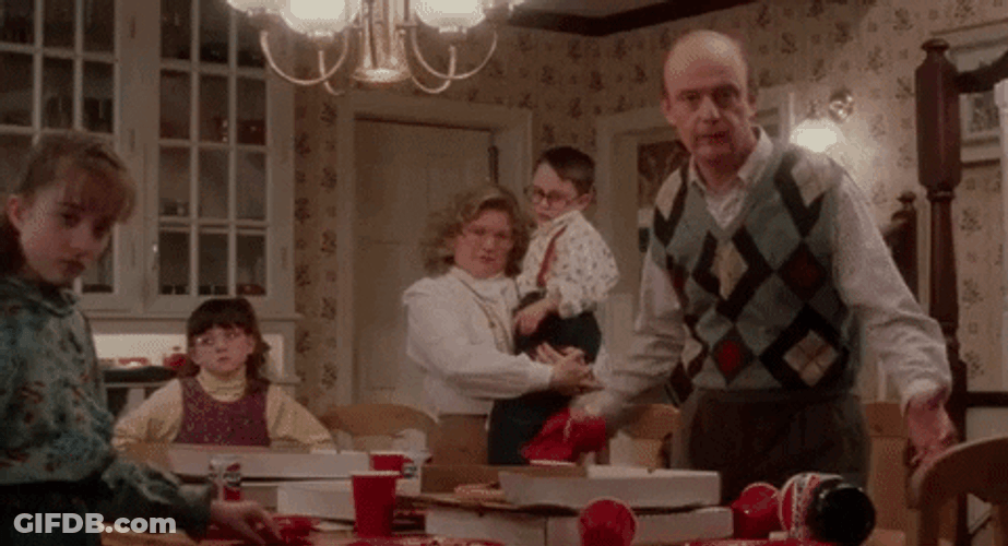 Whole Family Judging GIF