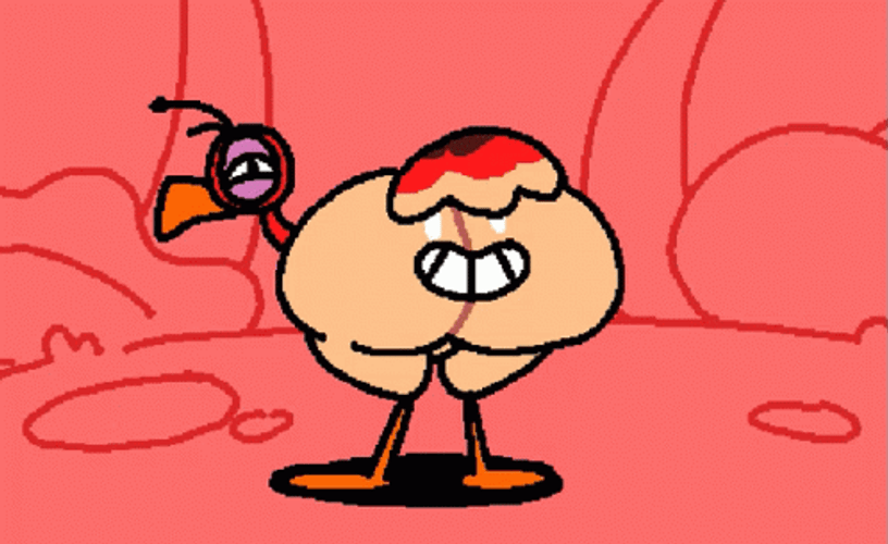 Wholesome Dancing Turkey Bounce GIF