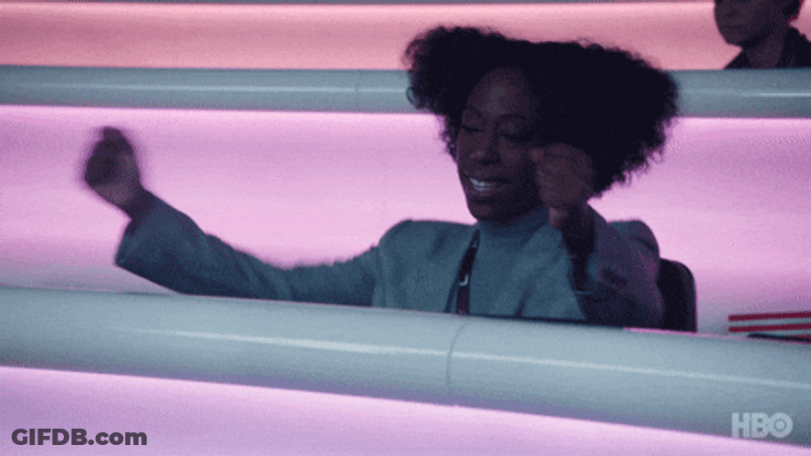 Whoop That Trick Happy Girl GIF
