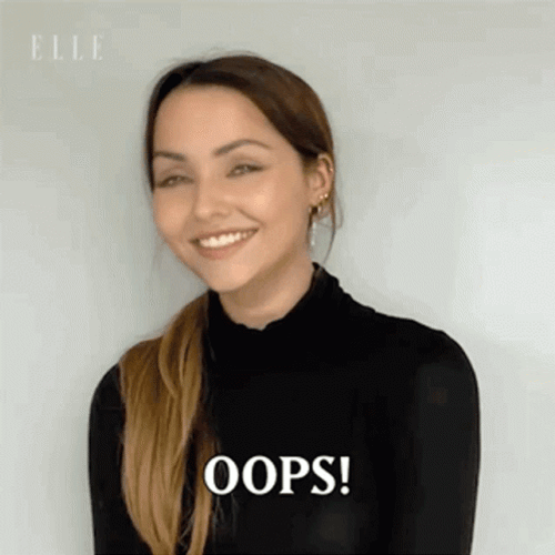 Whoops By A Pretty Girl GIF