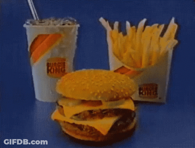 Whopper Whopper 1985 Burger King Commercial GIF