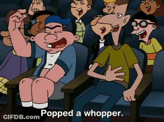 Whopper Whopper Hey Arnold GIF