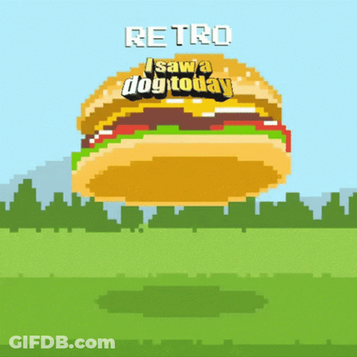 Whopper Whopper Pixel Art Burger GIF