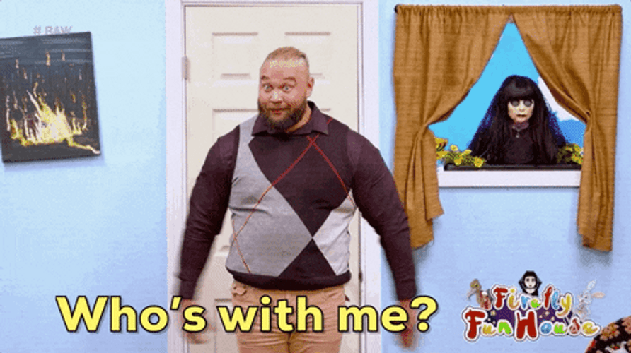 Whos Coming With Me Bray Wyatt Wrestler GIF