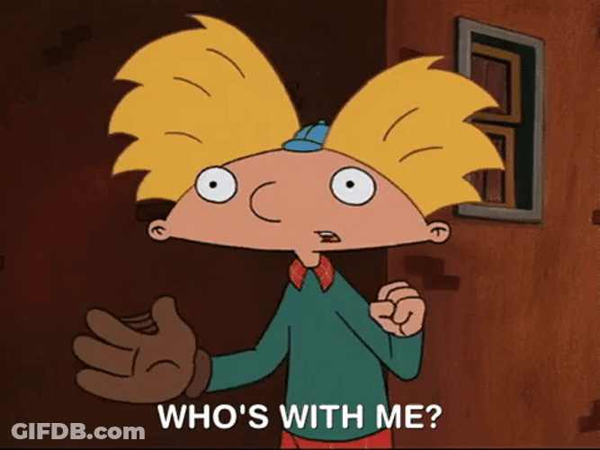 Whos Coming With Me Hey Arnold GIF