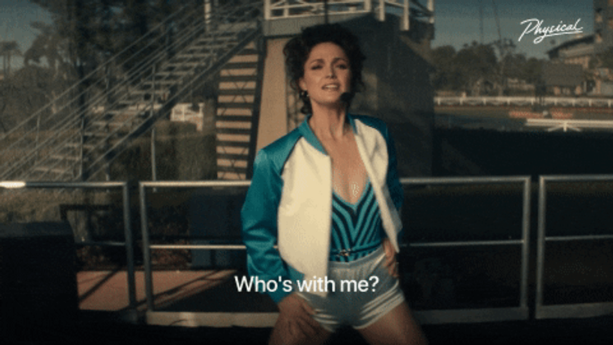 Whos Coming With Me Rose Byrne Dancing GIF