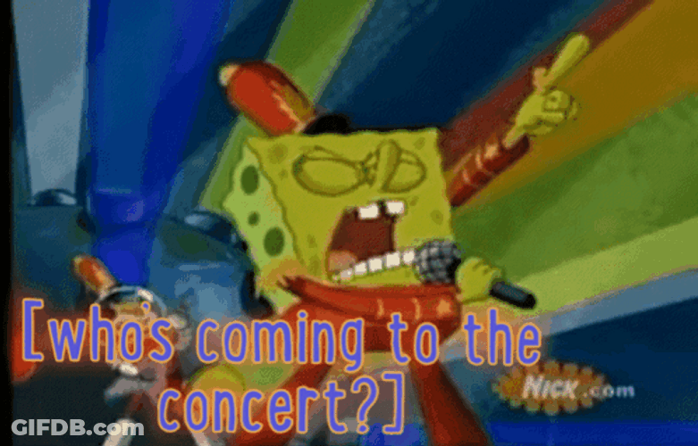 Whos Coming With Me SpongeBob Squarepants GIF