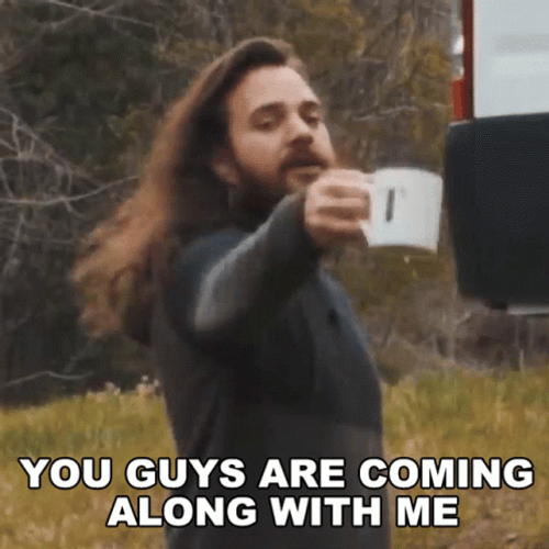Whos Coming With Me Trent The Traveller GIF