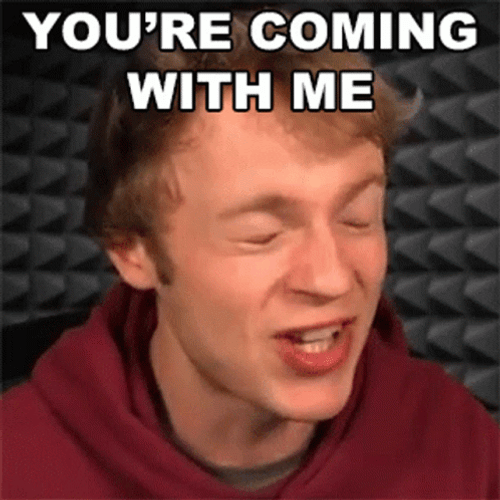 Whos Coming With Me Youtuber Fred Pye GIF