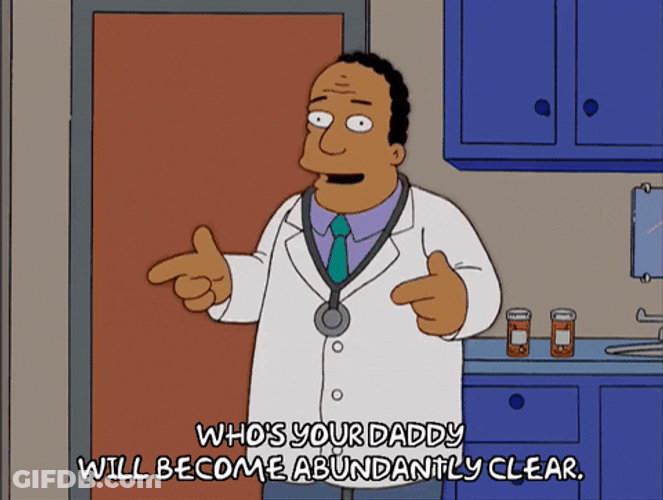 Whos Your Daddy Dr Hibbert GIF