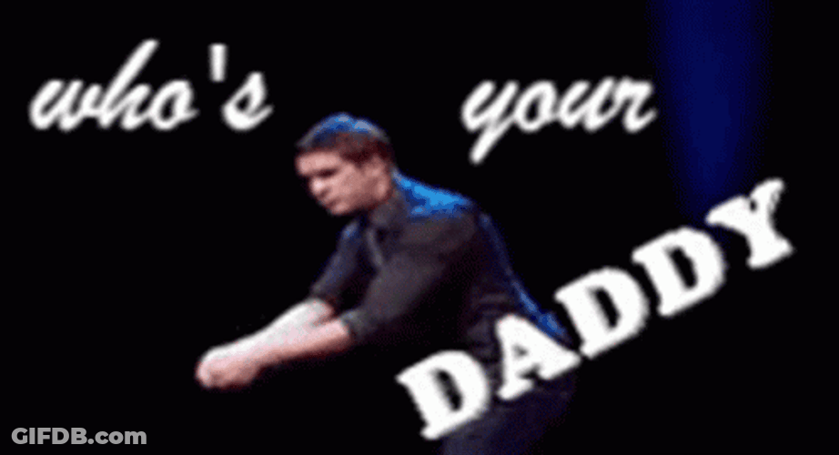 Whos Your Daddy Foil Arms And Hog GIF