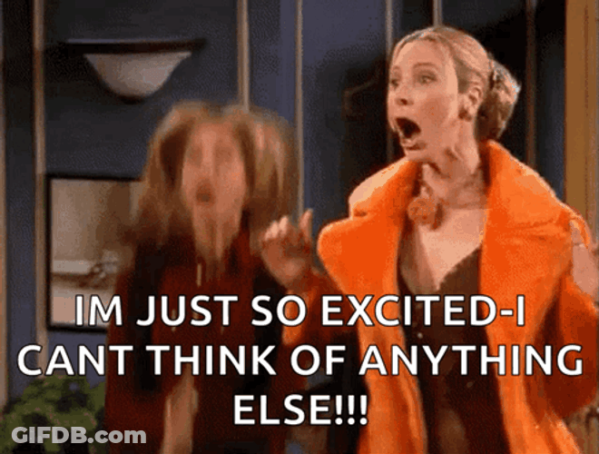 Why Am I Soooo Excited GIF