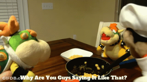 Why Are You Guys Saying It Like That GIF