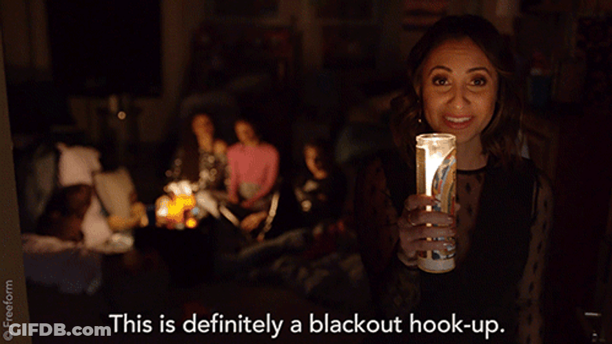 Why Are You Here Trevor Jackson Power Outage GIF