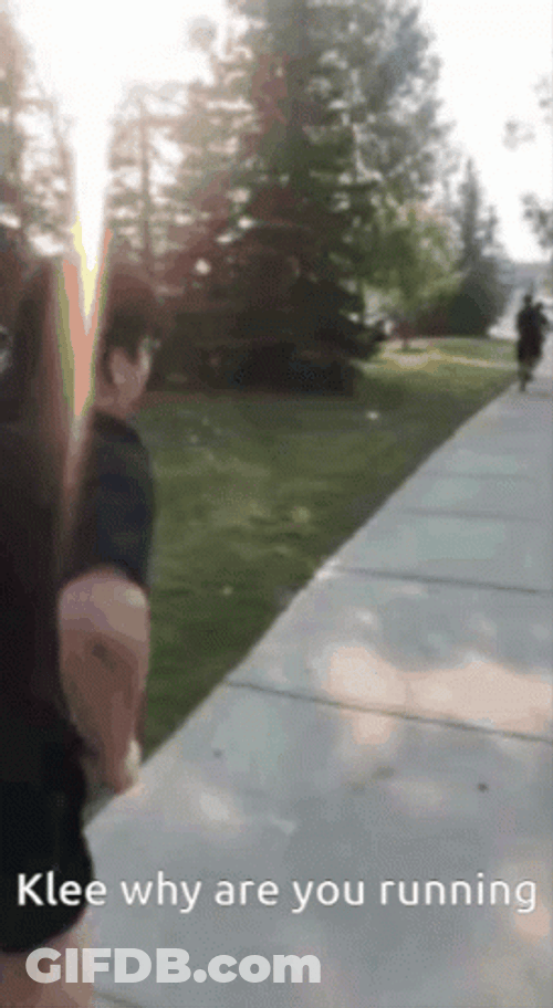 Why Are You Running After Klee GIF