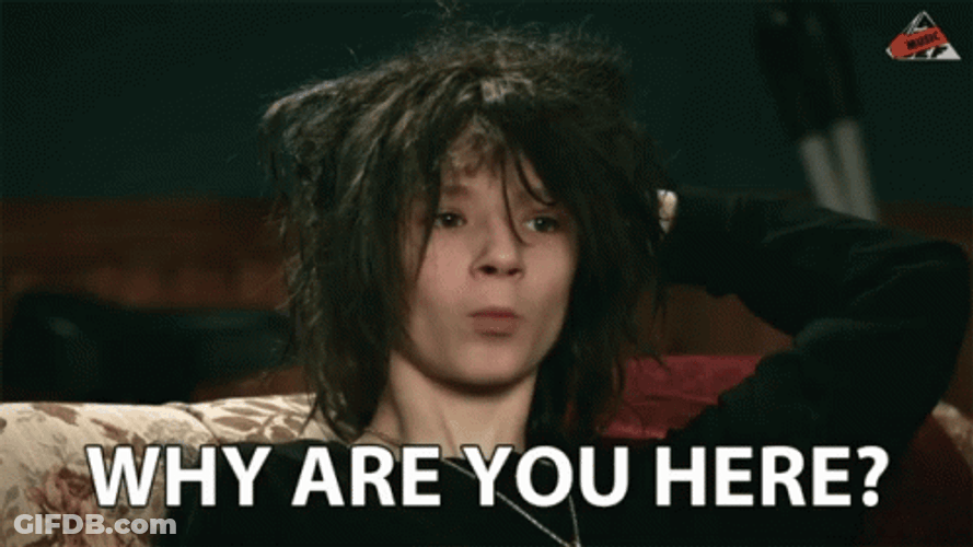 Why Are You Running All Def Music GIF