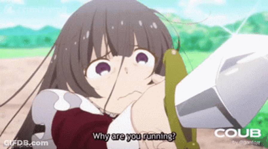 Why Are You Running Cheat Kusushi GIF