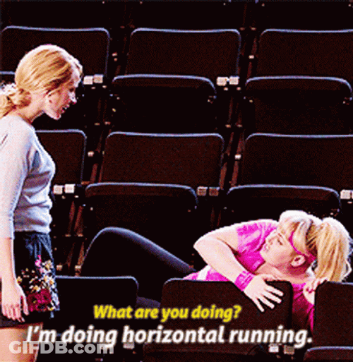 Why Are You Running Rebel Wilson GIF