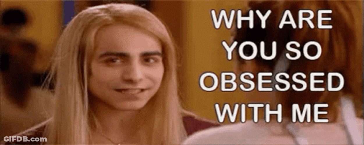 Why Are You So Obsessed With Me Face Swap GIF