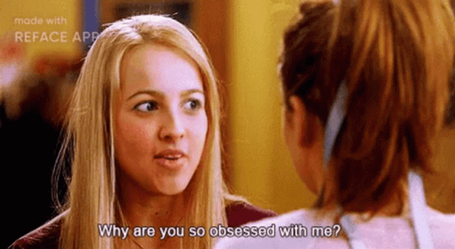 Why Are You So Obsessed With Me Lela Buffo Face Swap GIF