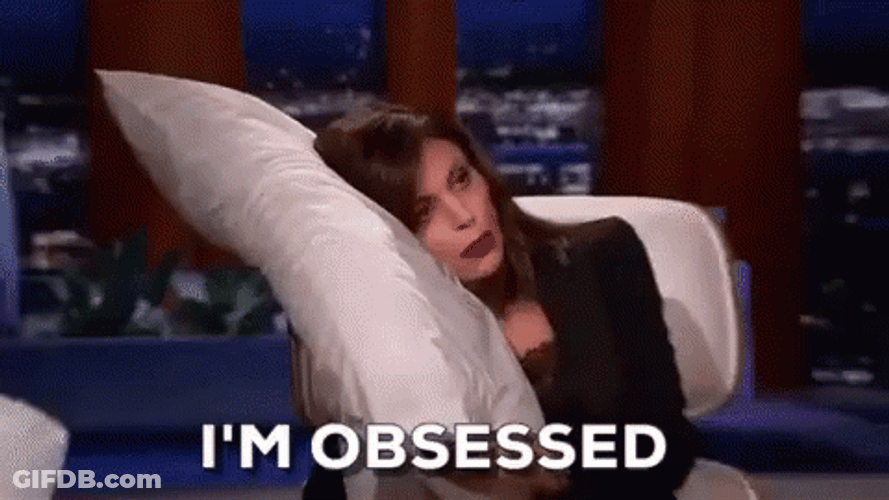 Why Are You So Obsessed With Me Pillow Talk GIF
