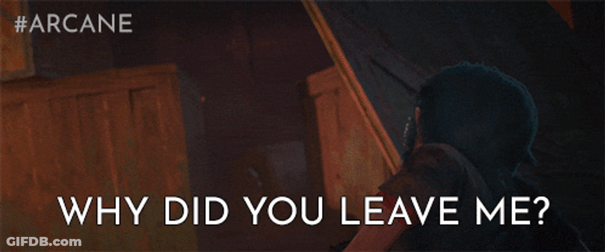 Why Did You Leave Me GIF