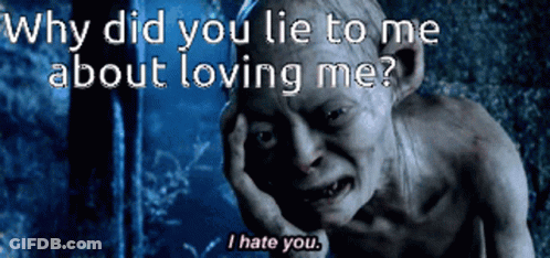Why Did You Lie To Me About Loving Me GIF