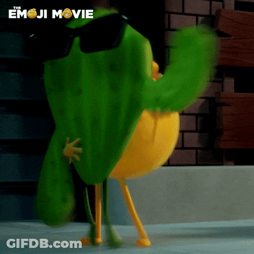 Why Did You Pick Cactus Nerd Emoji Meme GIF