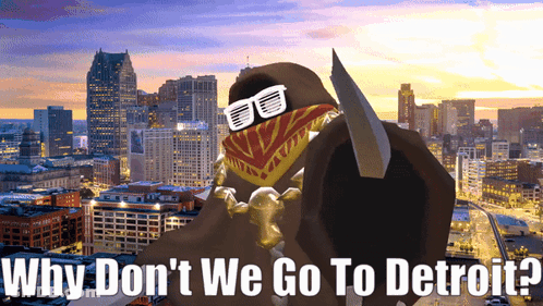 Why Don't We Go To Detroit Poster GIF