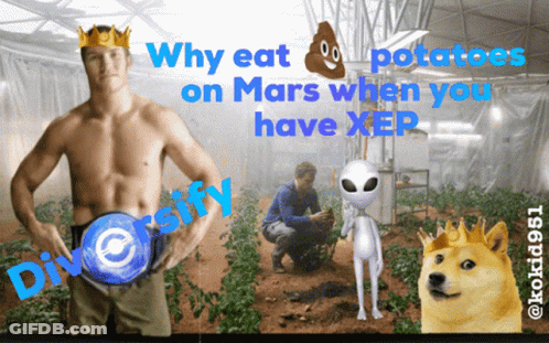 Why Eat Potatoes On Mars Poster GIF