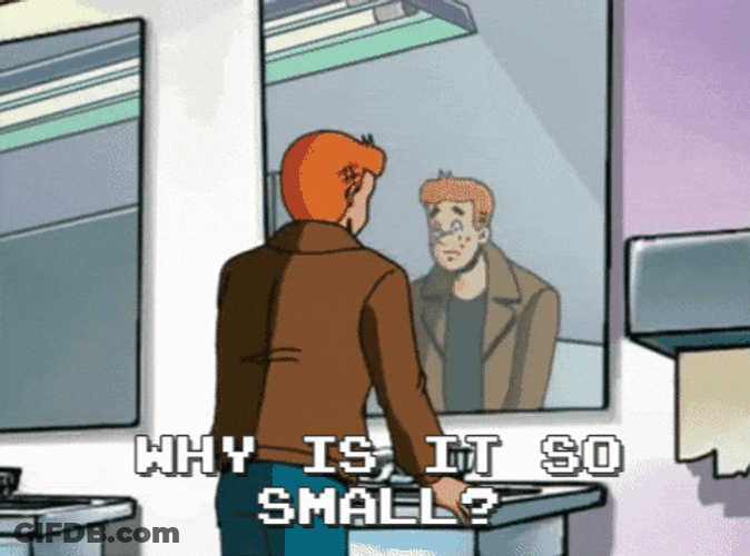 Why Is It Too Small Archie Andrews GIF