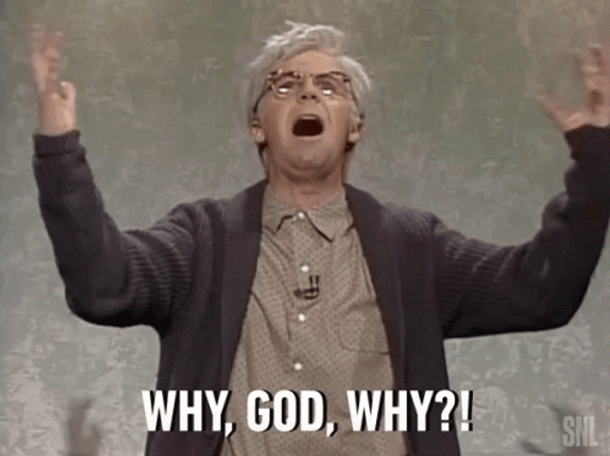 Why Me Dana Carvey SNL GIF