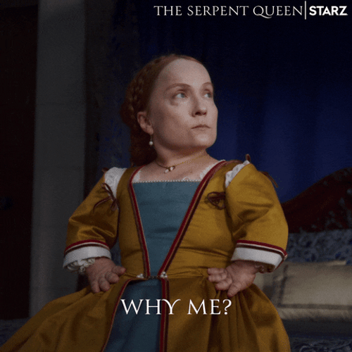 Why Me Kiruna Stamell The Serpent Queen GIF