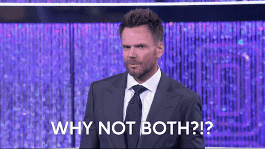 Why Not Both Joel Mchale GIF