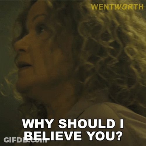Why Should I Believe You GIF