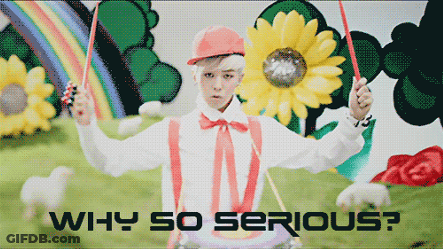 Why So Serious Colorful BTS Music Video GIF