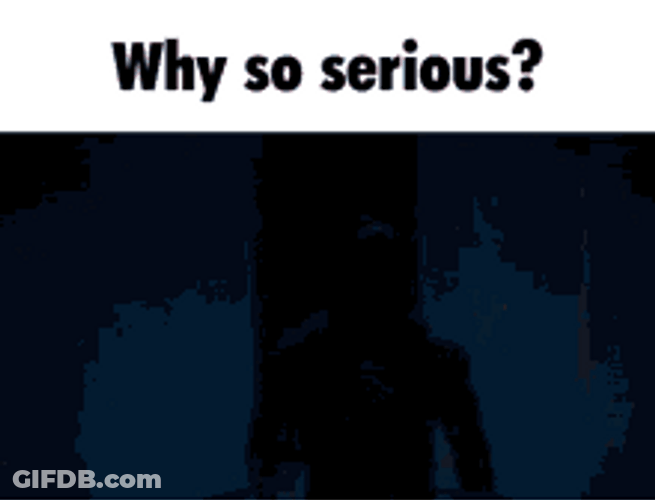 Why So Serious Dwayne The Rock Johnson GIF