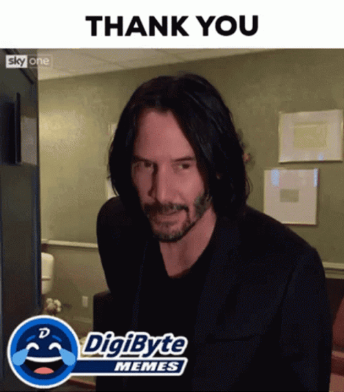 Why Thank You Keanu Reeves GIF